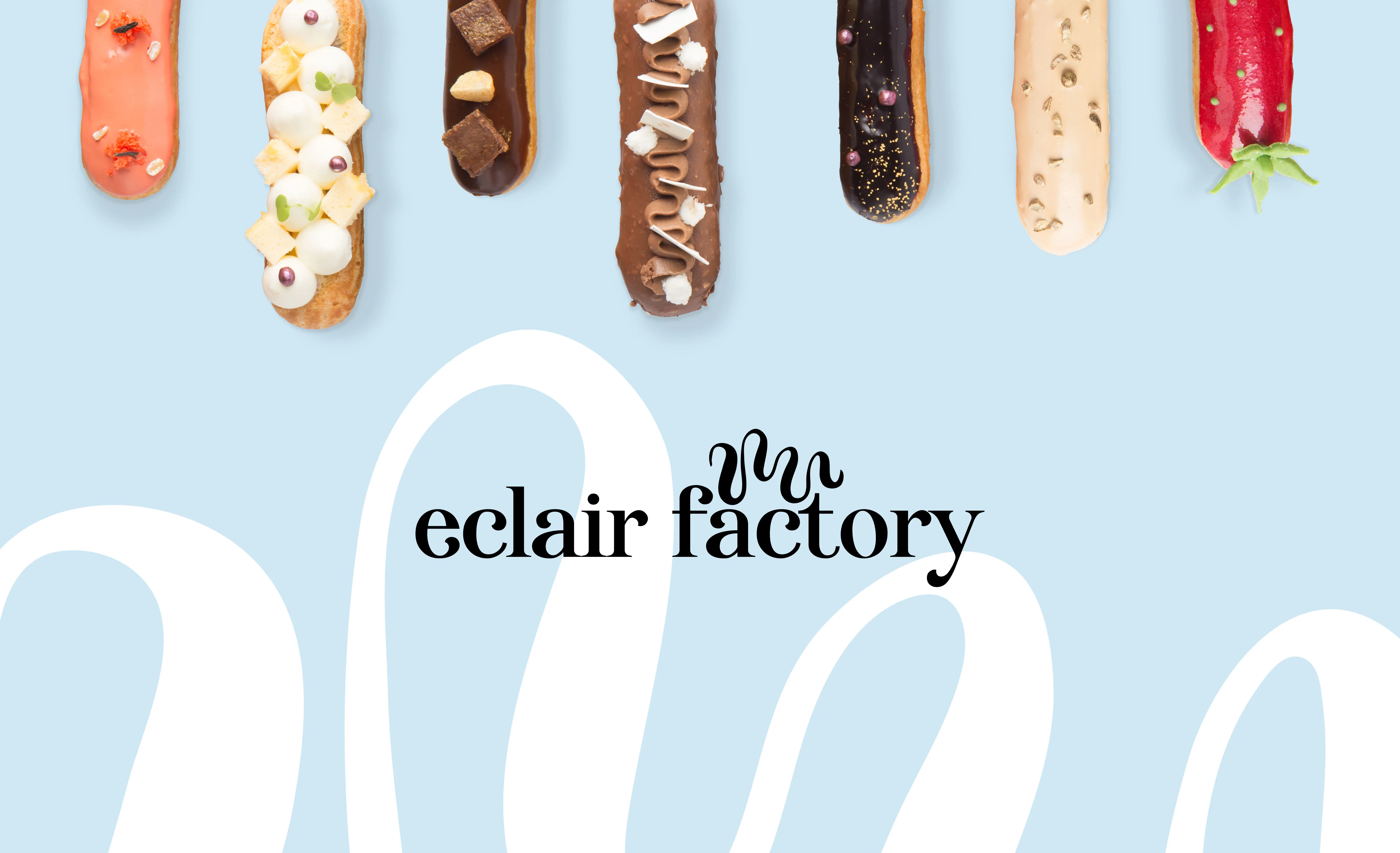 Eclair Factory Logo Design Service in Los Angeles